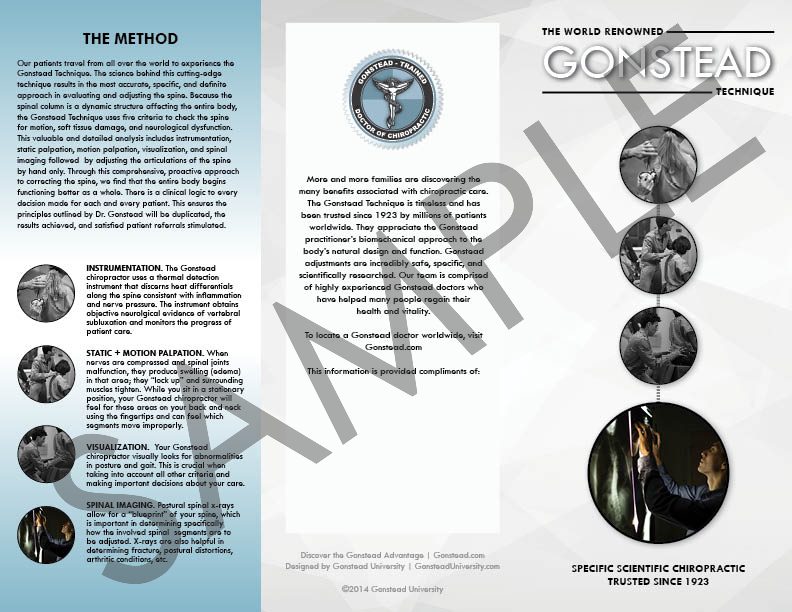 Gonstead Brochure