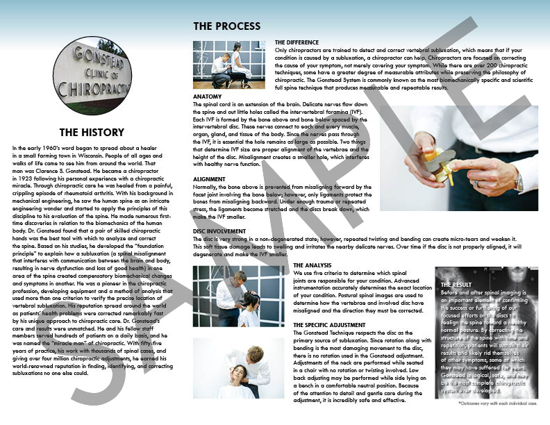 Gonstead Brochure