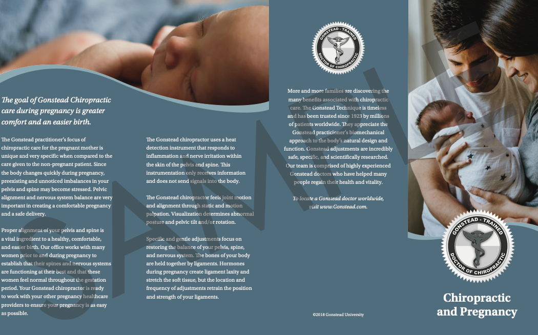 Gonstead Pregnancy Brochure